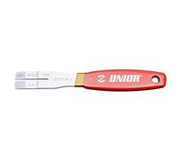 Unior Herramienta de Freno de Disco 2 para 1, Ciclismo, Rojo, Talla única