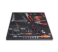 UNIOR Juego de herramientas en bandeja 4 para herramientas y alicates de par 2600a y 2600c: rojo, talla única