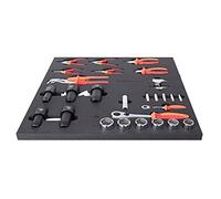 Unior Set De Herramientas En Bandeja 3 Para 2600d: Rojo