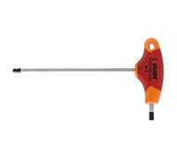 Unior Tool's - Destornillador hexagonal con punta de bola (mango en T, 5 cabezas), color rojo