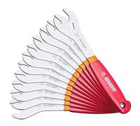 Unior Bike Tools Juego de llaves de conos 1617/2DPCB rojo one_size