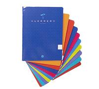 Unipapel 98431299. Pack 10 Libretas Tapa Blanda Guerrero, A5+, 48 Hojas Cuadriculadas 4x4, 90 Gramos, Colores Surtidos Aleatorios