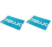 Unipapel Blocks 37002299. Block de Dibujo, Guerrero, 120 Gramos, Microperforado, 2 Taladros, Certificado FSC, Papel, Ahuesado, Liso, 20 (Paquete de 2)