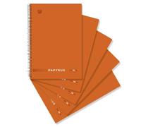 Unipapel - Pack 5 Cuadernos Hojas 1 Línea, Tamaño Folio, Papyrus Uniclasic