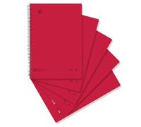 Unipapel - Pack 5 Cuadernos Hojas 1 Línea, Tamaño Folio, Papyrus Uniclasic