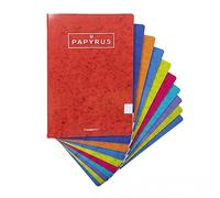 Unipapel - Pack de 10 Libretas Tapa Blanda A4, 48 Hojas Cuadrículadas 4x4 mm, 90 Gramos, Surtido Colores Aleatorios