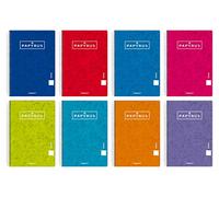 Unipapel Pack de 5 Cuadernos, Papyrus 03-Uniclasic, Papel 90g, 80 Hojas, Colores Surtidos Aleatorios, 98441095