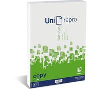 Unipapel, Paquete de 500 Hojas A4 Lisas de 80g, Papel Superresistente para Impresiones en Oficinas, Escuelas y Hogares, Uni Repro Copy
