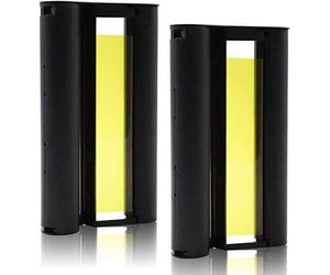 UniPlus Compatible para Canon Selphy KP-108IN Rp-108 Cartucho de Tinta 8568B001 Compatible con Canon Selphy CP1300 CP1200 CP1000 CP900 CP910 Impresoras (2 Cartuchos de Colores, sin Papel)