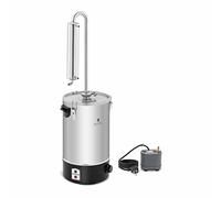 Uniprodo Aparato Destilador Eléctrico Para Agua RCAD 20B (Capacidad: 20 L, Acero inoxidable, Temperatura 30-110 °C, Potencia: 2000 W)