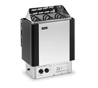 Uniprodo UNI_SAUNA_S4.5KW - Estufa para sauna (4,5 kW, 30 hasta 110 °C, incluye control de protección contra sobrecalentamiento)