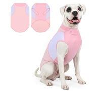 UNIPUP Chaleco refrescante para perros con protección solar UPF 50+, chaleco ligero sin mangas para perros grandes, camiseta de secado rápido para mascotas, ropa transpirable con protección UV U-BX01L