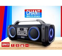 UNIQ Accessory Chant Model 2019 Bluetooth Speaker (Karaoke) met blauw led verlichting en a (Balie)