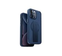 UNIQ Better By Design Heldro Mag (compatible con carga magnética MagClick™) Funda para teléfono (iPhone 15 Pro) (azul)