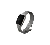 UNIQ DANTE PRO - Correa de reloj de malla de acero autoajustable compatible con Apple Watch de 42/41/40 mm (titanio delgado)