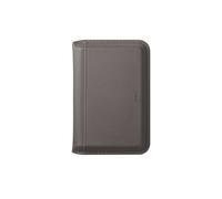 UNIQ Lyden DS - Cartera magnética con bloqueo de RFID, Gris pedernal/amarillo canario, Cartera magnética