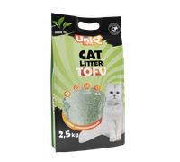UNIQ PETS Arena para gatos TOFU biodegradable 2,5 kg con té verde