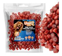 UNIQ Pets Golosinas para perros, aperitivos de cordero, suaves, sin trigo, para perros grandes y pequeños, hipoalergénicos, 500 g