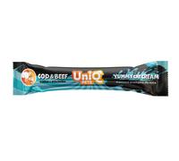 UNIQ PETS PURRCREAM deliciosa salsa para gatos con bacalao y ternera 15 g