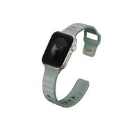 UNIQ STRIDE FKM - Correa de goma para reloj compatible con Apple Watch de 41 mm (verde hielo)