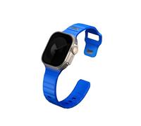 UNIQ STRIDE FKM - Correa de goma para reloj compatible con Apple Watch de 49 mm (azul carbón)