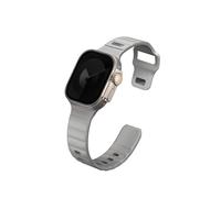 UNIQ STRIDE FKM - Correa de goma para reloj compatible con Apple Watch de 49 mm (gris)