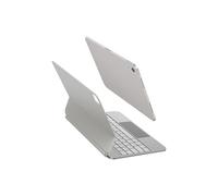 UNIQ VENNO PRO - Funda magnética para teclado inteligente para iPad Air de 11 pulgadas (M2-M4) y 11.9 pulgadas (2022/20) | iPad Pro de 11 pulgadas (2022/21) - Blanco nube (blanco nube)