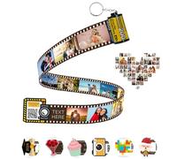 uniqicon Llavero Personalizado Originales Carrete, Romanticos Presente Namorada, Personalizar Regalos Creativos Para Mi Novio, Pareja, Cumpleaños