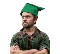 UniqKaliber Sombrero de disfraz de enano, disfraz de Halloween, sombreros de elfo, accesorios para adultos, personajes de cuentos, cosplay, Navidad