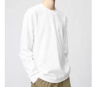 UNIQLO Airism Camiseta Algodón Manga Larga Unisex 485562 Japón Nuevo 7 Tipos