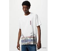 Uniqlo - Museum Of Fine Arts, Boston Ukiyo-e Heroes Ut Camiseta - Blanco Oscuro - XS