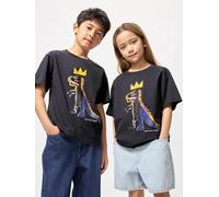 Uniqlo - Ny Pop Art Ut Camiseta (jean-michel Basquiat) - Gris Oscuro - 5-6 Años (120cm)