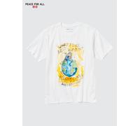 Uniqlo - Peace For All Camiseta Estampada (francesco Risso) - Blanco - XS