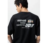 Uniqlo - The Brands Nostalgia, Modern Twist Ut Camiseta - Negro - XXL