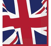 Unique 28792 - Servilletas de papel (16,5 cm, 16,5 x 16,5 cm), multicolor