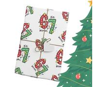 Unique 67 Wrapping Paper, 67 Wrapping Paper Christmas Meme Gift Wrap Roll for Holiday Presents & Xmas Parties - Laughter & Surprises (Style B,19 * 35 in)