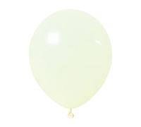 Unique 88206 Globos de látex, 30 cm, color amarillo macarón, 50 unidades (paquete de 1)