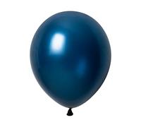 Unique 88215 - Globos de látex perlados, 30 cm, color azul marino, 50 unidades (paquete de 1)