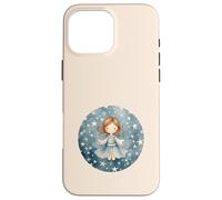 Unique Angel Cute Star Pattern Women Decorative Christmas Carcasa para iPhone 16 Pro MAX