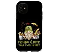 Unique Angler GNOME - Fishing and Beer That`s Why I´m Here Carcasa para iPhone 11