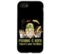 Unique Angler GNOME - Fishing and Beer That`s Why I´m Here Carcasa para iPhone SE (2020) / 7/8