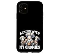Unique Baker Gnomes Loves Baking Like A French Pastry Chef Carcasa para iPhone 11