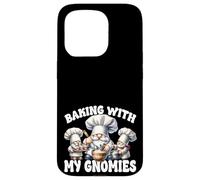 Unique Baker Gnomes Loves Baking Like A French Pastry Chef Carcasa para iPhone 15 Pro