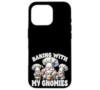 Unique Baker Gnomes Loves Baking Like A French Pastry Chef Carcasa para iPhone 16 Pro