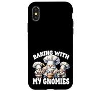 Unique Baker Gnomes Loves Baking Like A French Pastry Chef Carcasa para iPhone X/XS