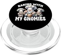 Unique Baker Gnomes Loves Baking Like A French Pastry Chef PopSockets PopGrip para MagSafe