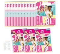 Unique Barbie Party Bags - Decoraciones de fiesta Barbie - 24 bolsas de regalo, lista de verificación - 24 invitados - Decoraciones de cumpleaños