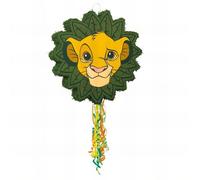 Unique- Bebé Simba Party 65088 Piñata Disney El Rey León, para Tirar