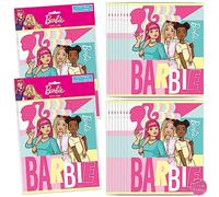 Unique Bolsas de recuerdos de fiesta Barbie Barbie | Paquete de 16 | Bolsas de regalo Barbie para fiesta de cumpleaños | Adhesivo