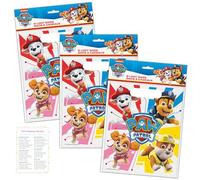 Unique Bolsas de regalo de Paw Patrol para recuerdos de fiesta, decoraciones de cumpleaños de Paw Patrol, paquete con 24 bolsas de plástico para fiestas y lista de verificación, suministros para